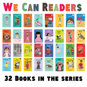 We Can Readers Book Covers Graphic